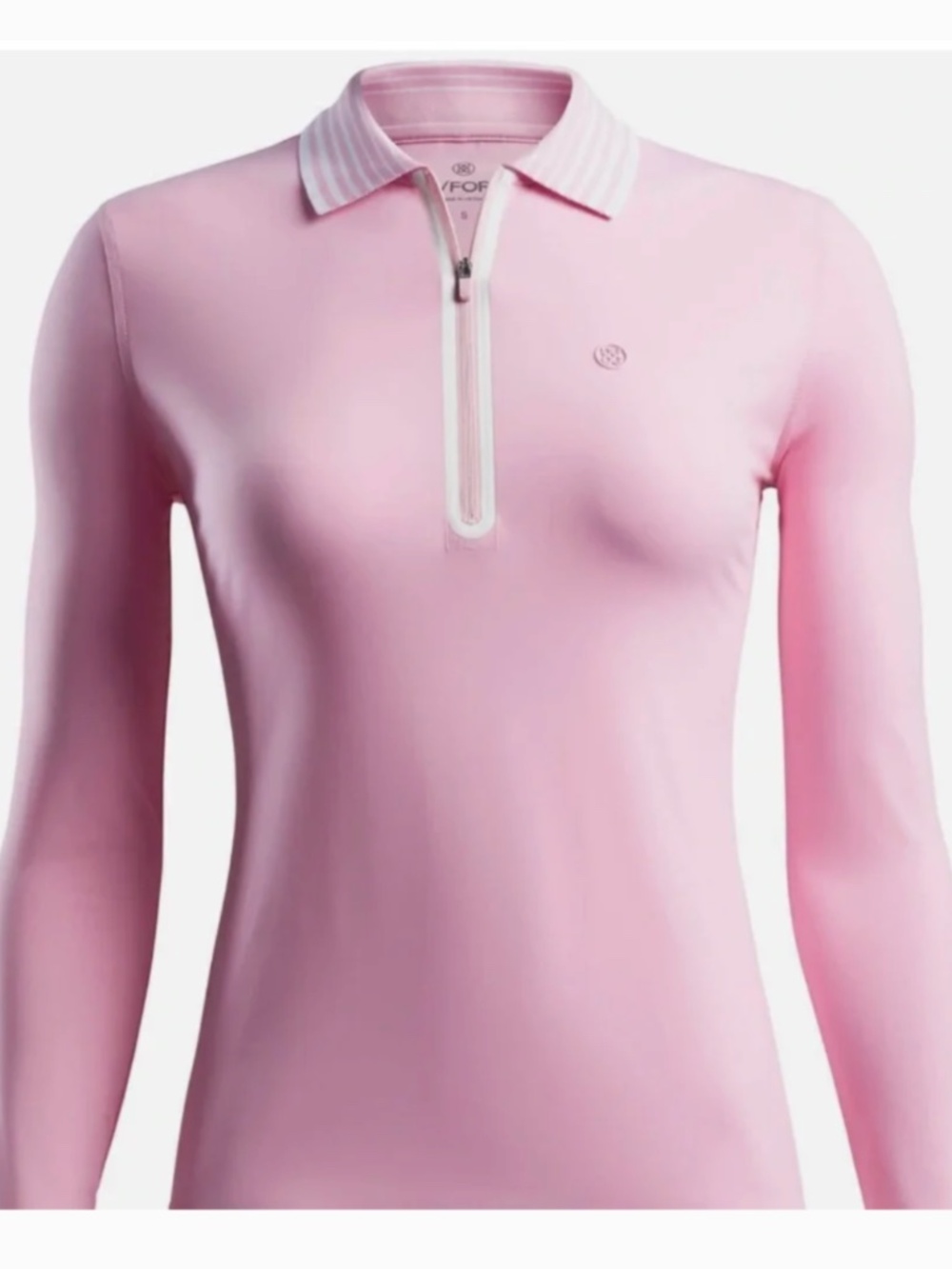 G/Fore Silky Nylon Tech Polo, Size Small, Color: Lilac (Pink)